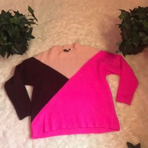 Forver21 Geometrical Patterned Sweater.